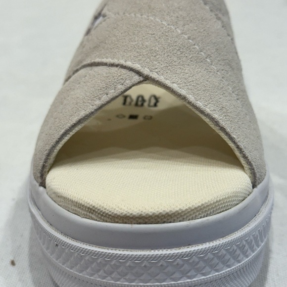 Converse 564144C One Star Sandal Slip Color White Size 7- New in Damaged Box - Picture 4 of 13
